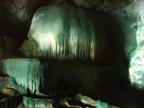 limestone formations inside cave